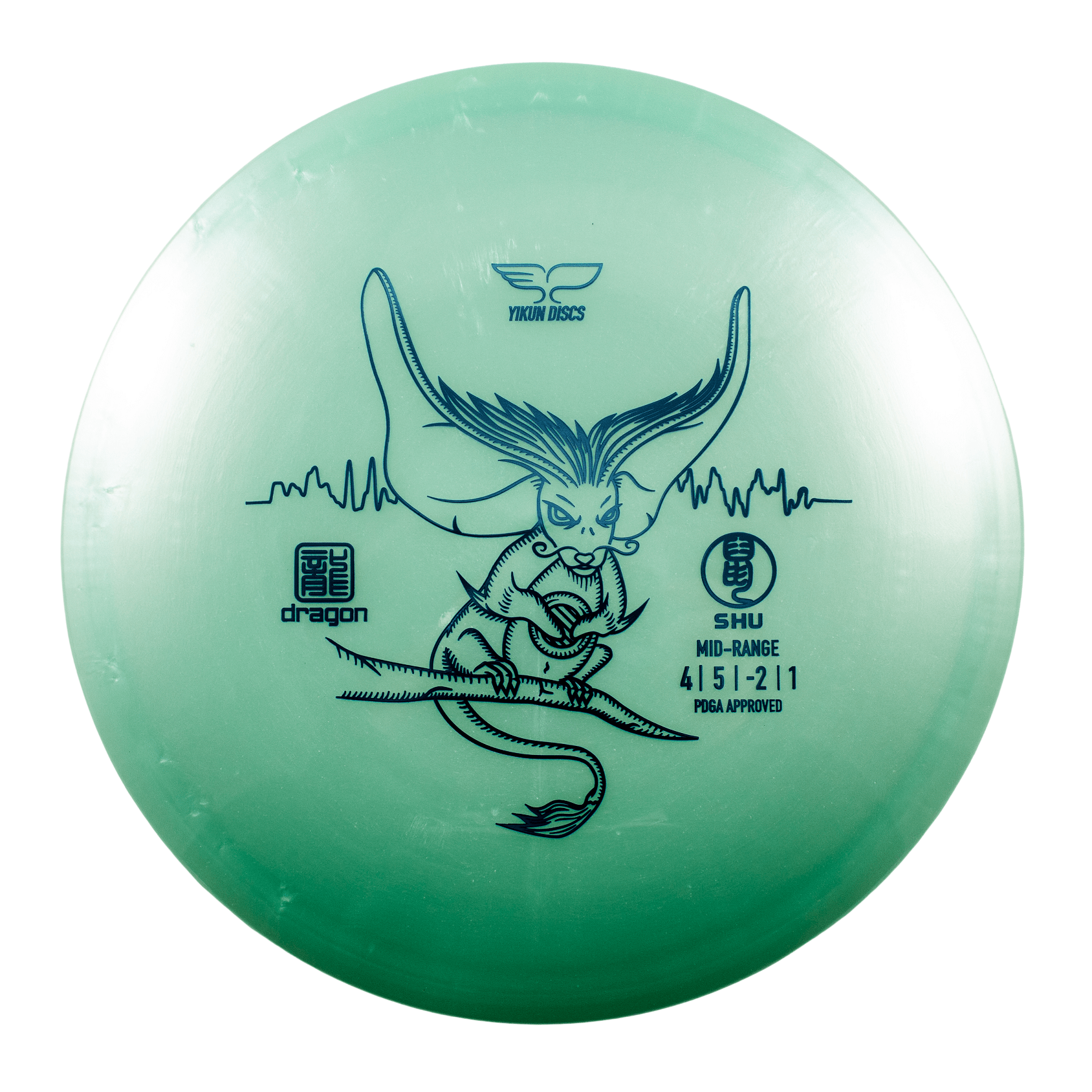 Dragon disc golf disc SHU mid-range